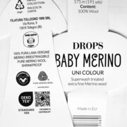 Superwash, Shrinkproof a Machine Washable
