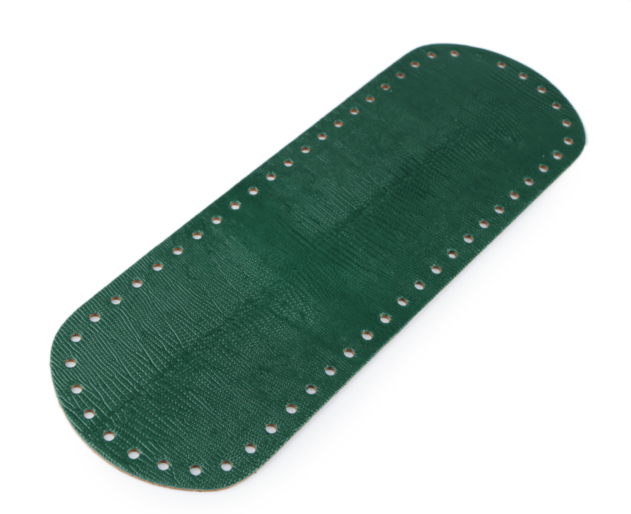 Dno na kabelku zelená malachitová 10x30 cm