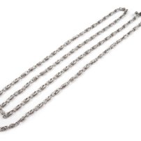 Retiazka na kabelku so zapínaním 90 cm nikel