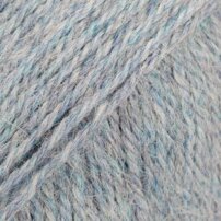 DROPS Alpaca zelená tyrkysová mix 7815