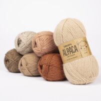 DROPS Alpaca zelená tyrkysová mix 7815