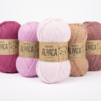 DROPS Alpaca zelená tyrkysová mix 7815