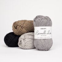 DROPS Bomull Lin - 53% bavlna, 47% ľan