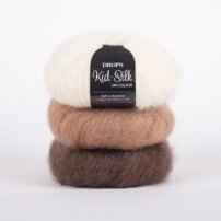 DROPS Kid Silk - 75% mohér, 25% hodváb