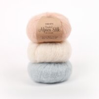 DROPS Brushed Alpaca Silk - 77% alpaka vlna, 23% hodváb