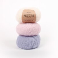 DROPS Brushed Alpaca Silk - 77% alpaka vlna, 23% hodváb