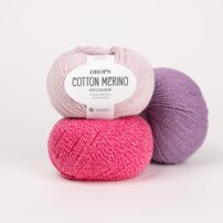 DROPS Cotton Merino - 50% merino vlna, 50% bavlna