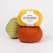 DROPS Cotton Merino - 50% merino vlna, 50% bavlna