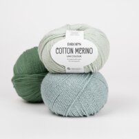 DROPS Cotton Merino - 50% merino vlna, 50% bavlna