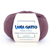 Lana Gatto Perlata merino šedá perla 12504