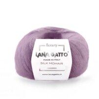 LANA GATTO Silk Mohair ružová pudrová 30794