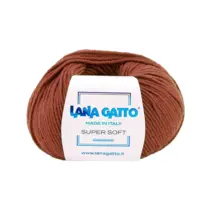 Super Soft merino hnedá 14595